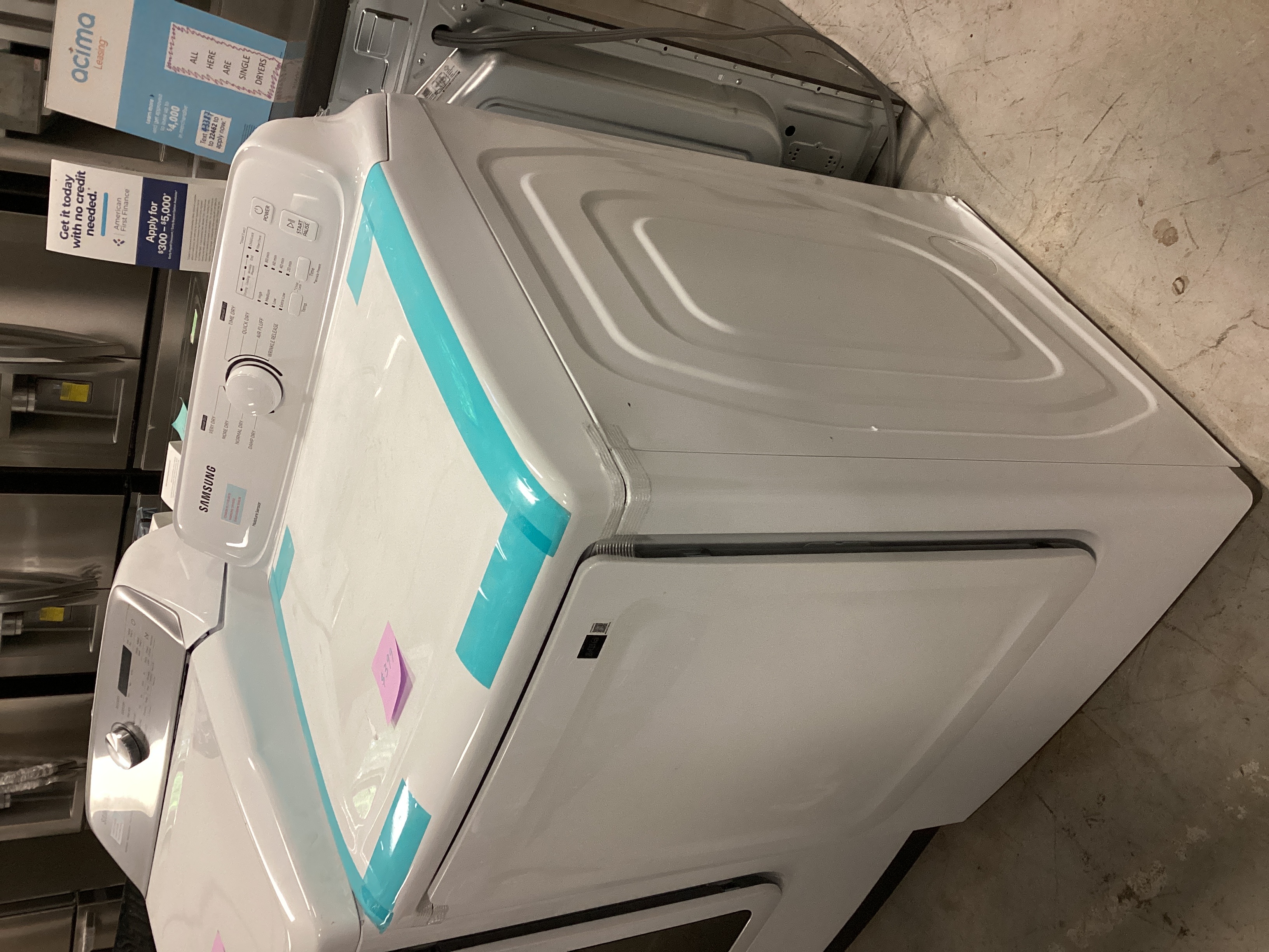 SAMSUNG DVE41A3000W - Electric Dryer at Doraville Store