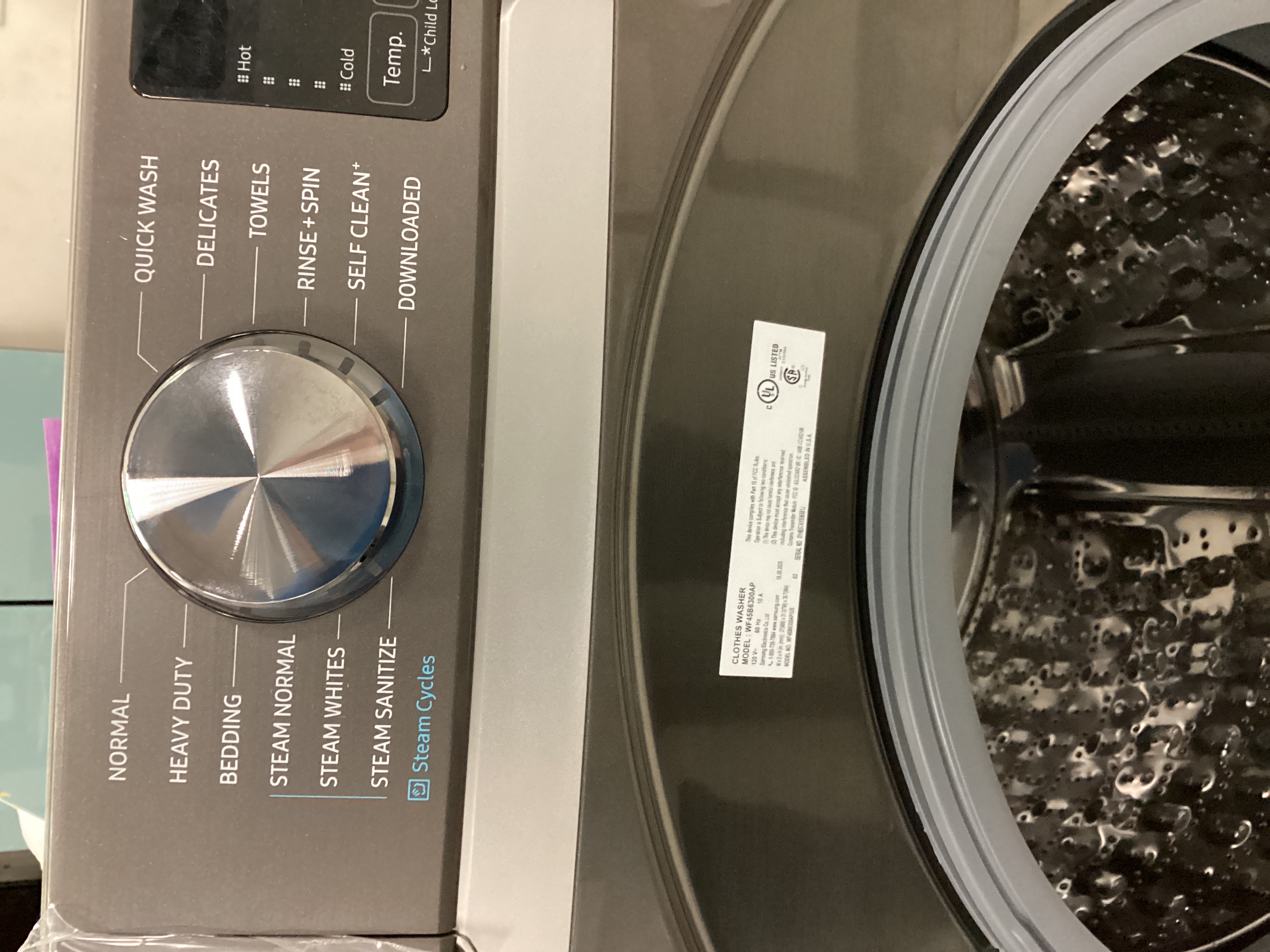 SAMSUNG WF45B6300AP - Front Load Washer at Doraville Store