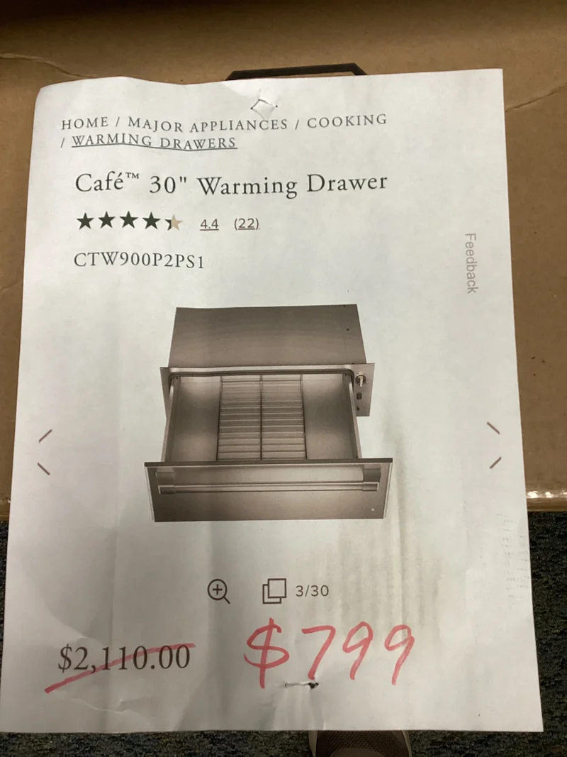 GE CTW900P2PS1 - Range at Doraville Store