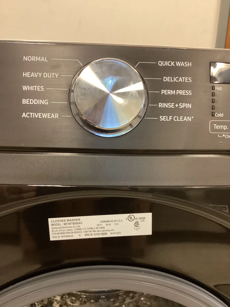 SAMSUNG WF45T6000AV - Front Load Washer at Doraville Store