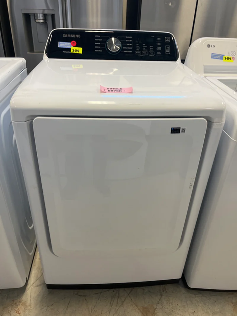 SAMSUNG DVE47CG3530W - Electric Dryer at Doraville Store