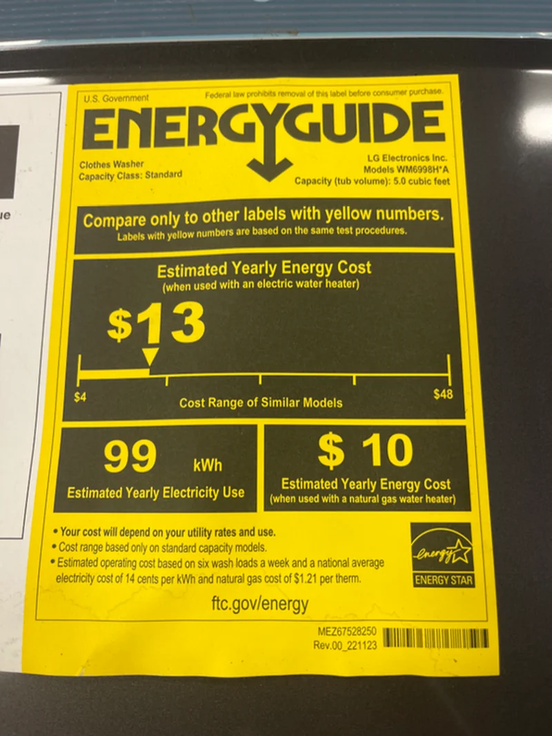 LG WM6998HBA - Washer/Dryer Combo at Doraville Store