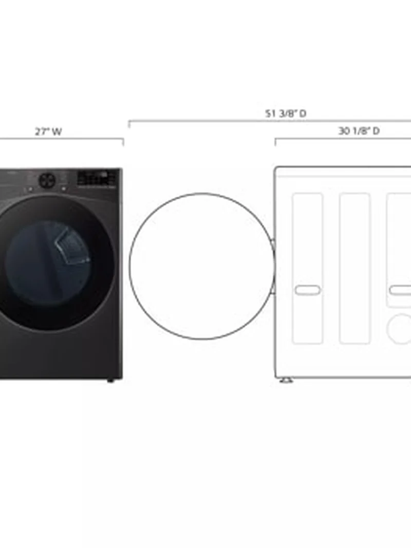 LG DLEX4080B - Electric Dryer at Doraville Store