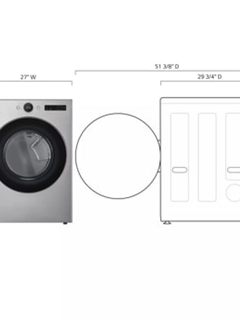 LG DLEX5500V - Electric Dryer