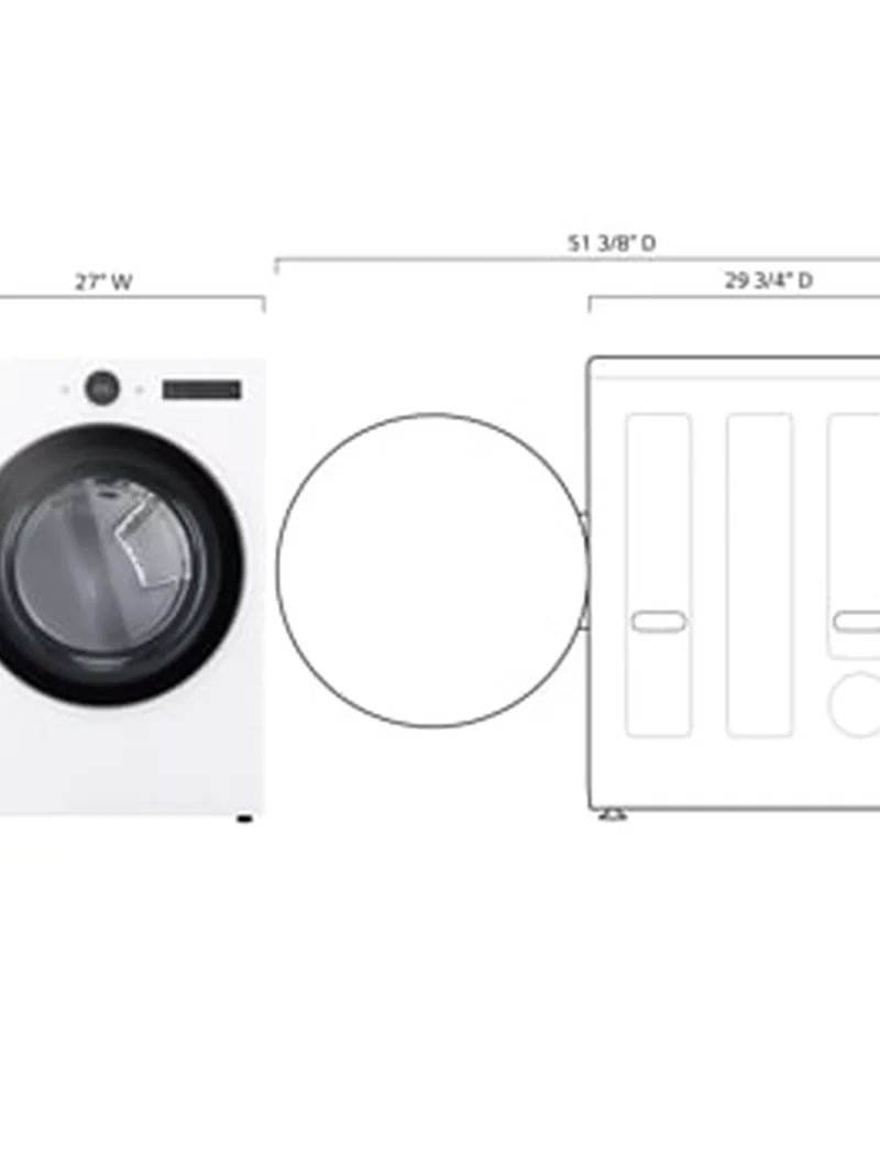 LG DLEX6500W - Electric Dryer at Doraville Store