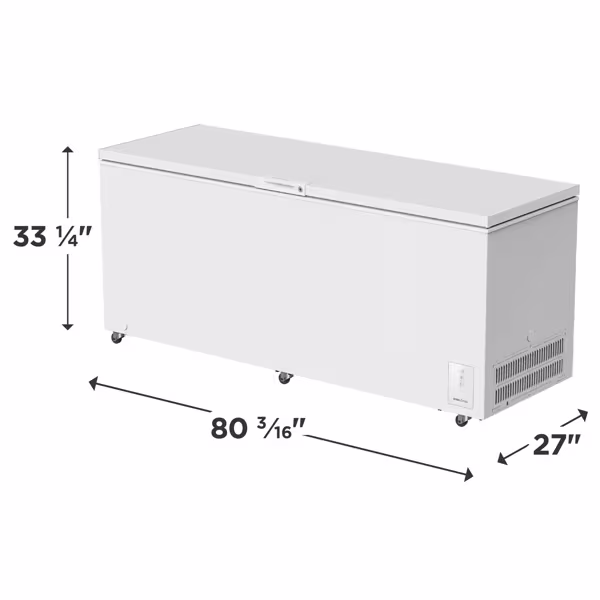 Frigidaire FFCL2562AW - FREEZER at Doraville Store