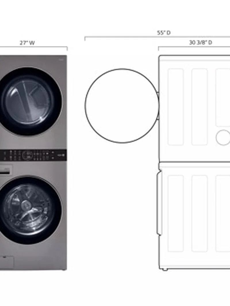 LG WKE100HVA - Wash Tower