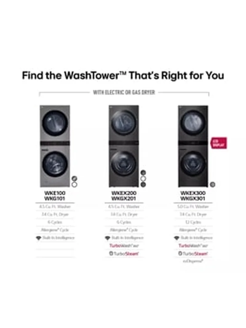 LG WKE100HVA - Wash Tower