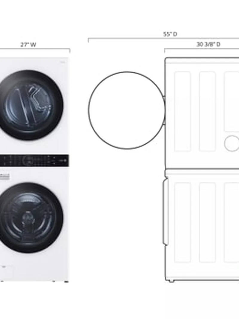 LG WKEX200HWA - Wash Tower at Doraville Store