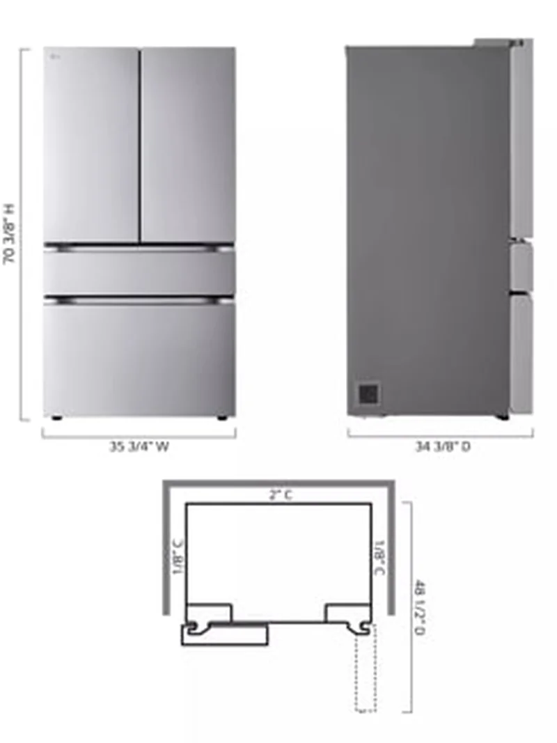 LG LF30S8210S - French Door Refrigerator at Doraville Store