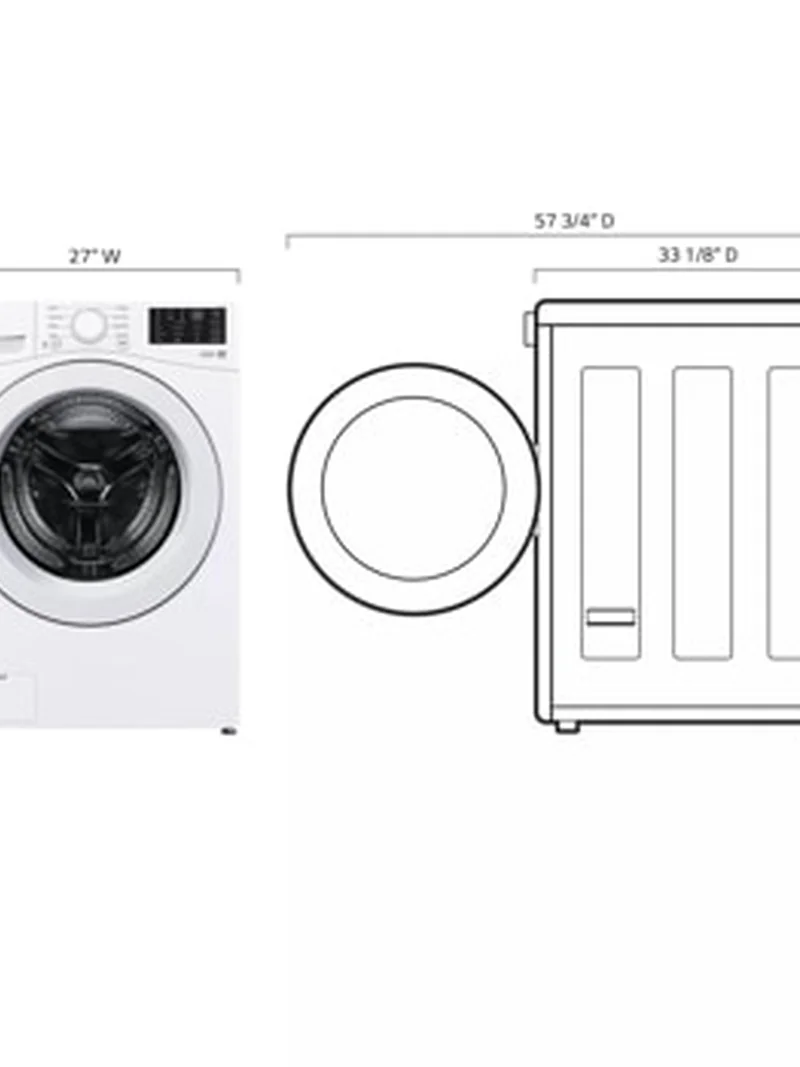 LG WM3470CW - Front Load Washer
