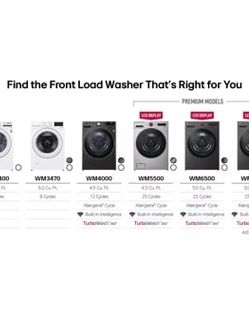 LG WM4000HWA - Front Load Washer
